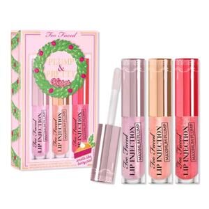 Too Faced Plump & Pretty Kisses Gift Set New In Box Authentic